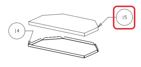 Déflecteur vermiculite - SUPRA Réf. 38872