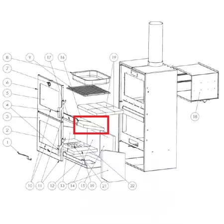 D&eacute;flecteur vermiculite (&agrave; l\'unit&eacute;) - LACUNZA r&eacute;f. 5020000927