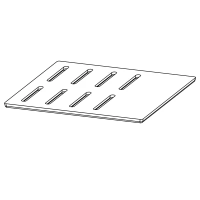 Demi grille foyère - INVICTA Réf. F690172B