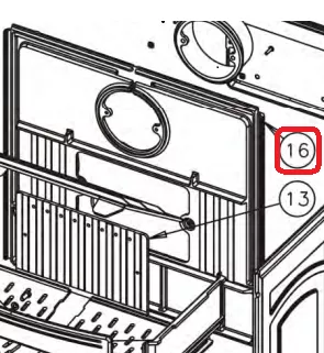 DERRIERE 389140 ANTHRACITE - GODIN R&eacute;f. 12401389140053