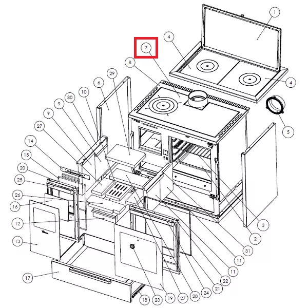 Dessus - LACUNZA r�f. 5015100002