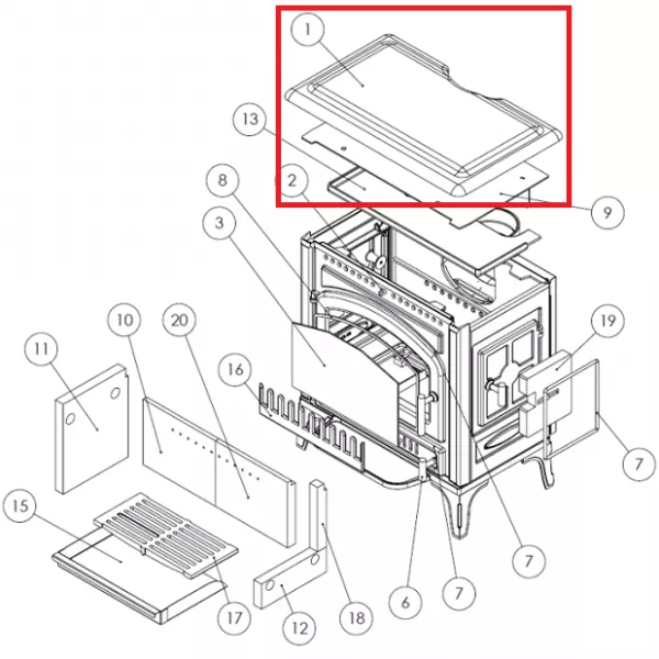 Dessus fonte - LACUNZA r�f. 502050000018