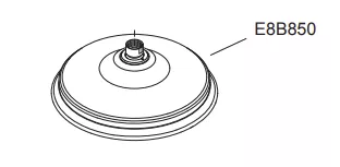 Douche de t&ecirc;te chrom&eacute;e - Jacob Delafon R&eacute;f. E8B850-CP