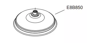 Douche de t&ecirc;te chrom&eacute;e - Jacob Delafon R&eacute;f. E8B850-CP