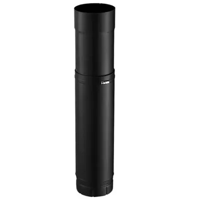 El�ment r�glable �130 M/F de 51 � 86cm �maill� noir mat - Poujoulat r�f. 56130930
