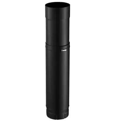El�ment r�glable �130 M/F de 51 � 86cm �maill� noir mat - Poujoulat r�f. 56130930