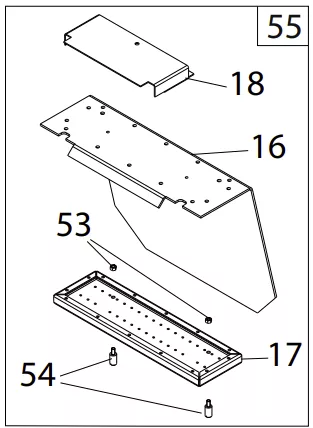 ENSEMBLE COMPLET AVEC CHICANE - FRANCO BELGE Réf. 910001 (SUIVI)