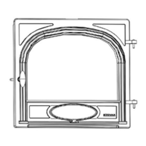 Ensemble complet de porte  - STOVAX Réf. MEC11867