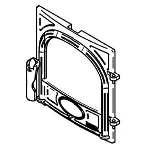 Ensemble complet de porte  - STOVAX Réf. MEC9407