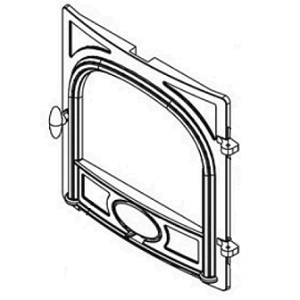 Ensemble complet de porte  - STOVAX Réf. SM5