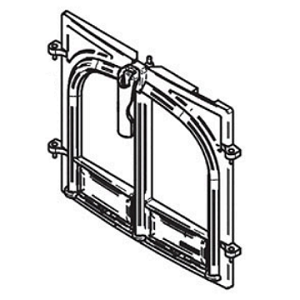 Ensemble complet de portes doubles  - STOVAX R�f. MEC11788