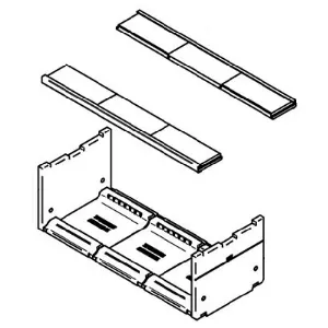 Ensemble de briques réfractaires - STOVAX Réf. RVS-MEC10434