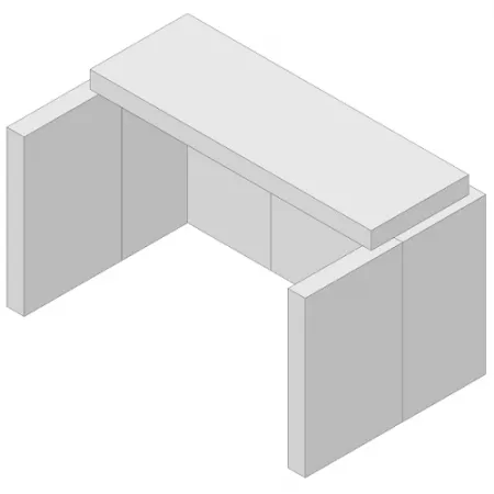 Ensemble de briques r&eacute;fractaires (8 pi&egrave;ces) - HARK R&eacute;f. ETSTO0605003VT