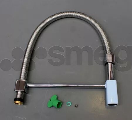 Ensemble douchette cr&egrave;me complet mitigeur MDF50 Smeg rep&egrave;re 126693