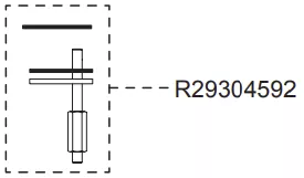 Ensemble fixation - Jacob Delafon R&eacute;f. R29304592