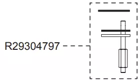 Ensemble fixation - Jacob Delafon R&eacute;f. R29304797