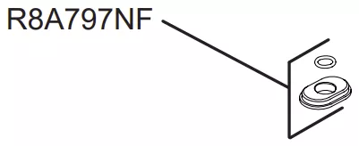 Ensemble joint - Jacob Delafon R&eacute;f. R8A797NF