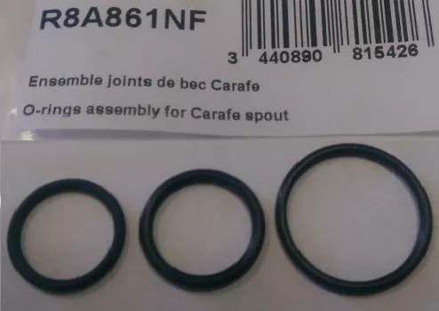 Ensemble joints de bec Carafe - Jacob Delafon R�f. R8A861NF