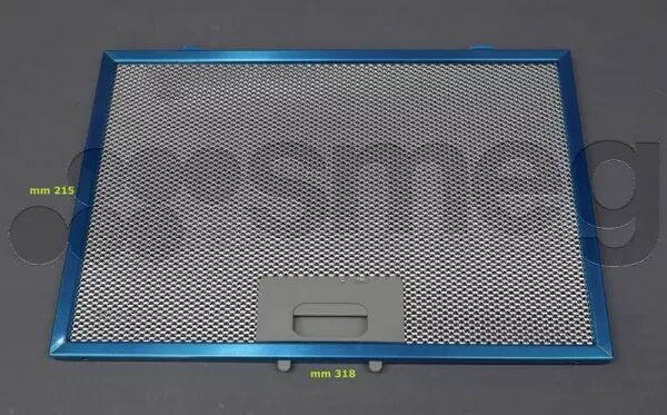 Filtre � graisse m�tal - Smeg r�f. 053411222 (pi�ce d\'origine)