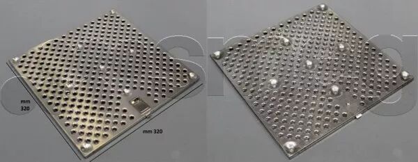Filtre � graisse m�tal - Smeg r�f. 063410592 (pi�ce d\'origine)