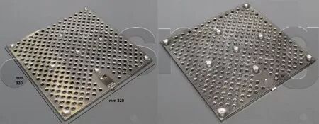Filtre &agrave; graisse m&eacute;tal - Smeg r&eacute;f. 063410592 (pi&egrave;ce d\'origine)