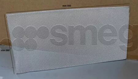 Filtre &agrave; graisse m&eacute;tal - Smeg r&eacute;f. 063410594 (pi&egrave;ce d\'origine)