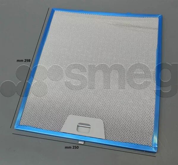 Filtre � graisse m�tal - Smeg r�f. 063410737 (pi�ce d\'origine)