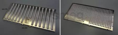 Filtre &agrave; graisse m&eacute;tal - Smeg r&eacute;f. 063410797 (pi&egrave;ce d\'origine)
