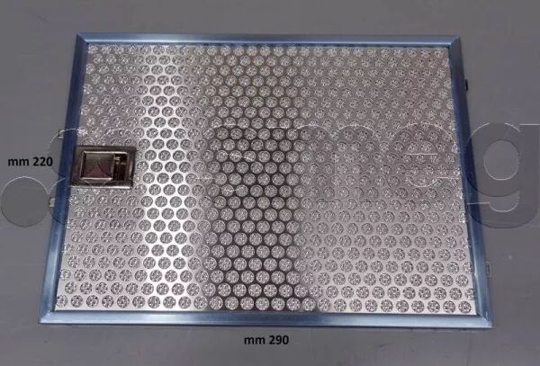 Filtre � graisse m�tal - Smeg r�f. 063410844 (pi�ce d\'origine)
