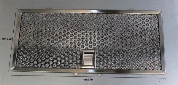 Filtre � graisse m�tal - Smeg r�f. 063410855 (pi�ce d\'origine)