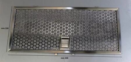 Filtre &agrave; graisse m&eacute;tal - Smeg r&eacute;f. 063410855 (pi&egrave;ce d\'origine)