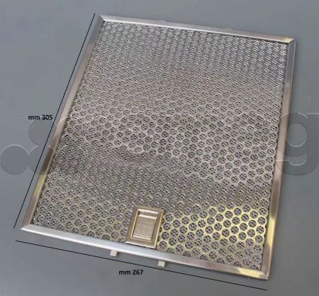 Filtre &agrave; graisse m&eacute;tal - Smeg r&eacute;f. 063410922 (pi&egrave;ce d\'origine)