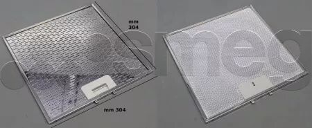 Filtre &agrave; graisse m&eacute;tal - Smeg r&eacute;f. 063411007 (pi&egrave;ce d\'origine)