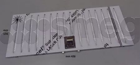 Filtre &agrave; graisse m&eacute;tal - Smeg r&eacute;f. 063411069 (pi&egrave;ce d\'origine)