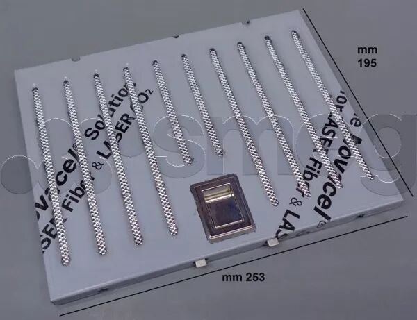 Filtre � graisse m�tal - Smeg r�f. 063411203 (pi�ce d\'origine)