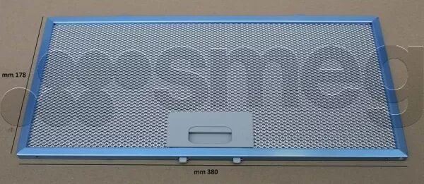 Filtre � graisse m�tal - Smeg r�f. 064092242 (pi�ce d\'origine)