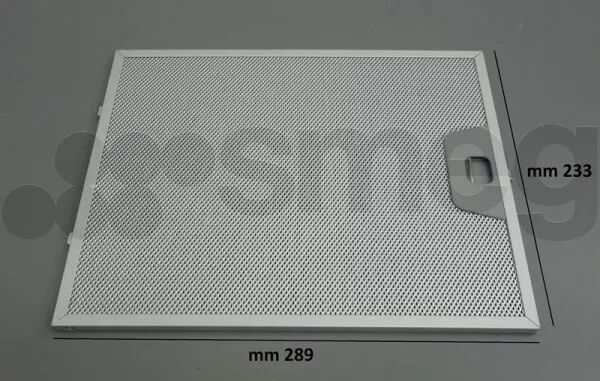 Filtre � graisse m�tal - Smeg r�f. 073410611 (pi�ce d\'origine)