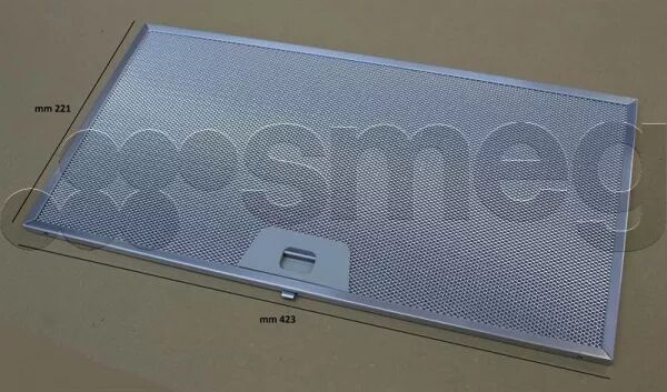 Filtre � graisse m�tal - Smeg r�f. 073410650 (pi�ce d\'origine)