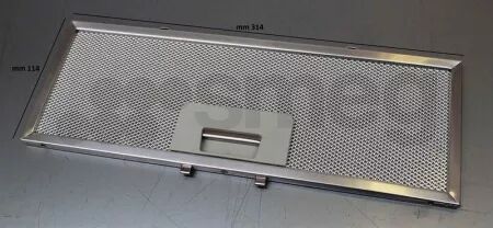 Filtre &agrave; graisse m&eacute;tal - Smeg r&eacute;f. 073410661 (pi&egrave;ce d\'origine)