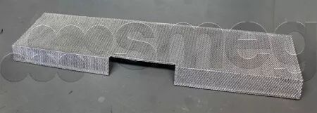 Filtre &agrave; graisse m&eacute;tal - Smeg r&eacute;f. 073410668 (pi&egrave;ce d\'origine)