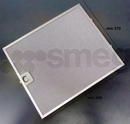 Filtre &agrave; graisse m&eacute;tal - Smeg r&eacute;f. 073410689 (pi&egrave;ce d\'origine)