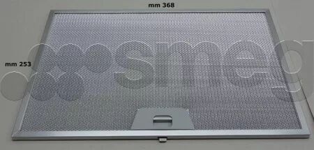Filtre &agrave; graisse m&eacute;tal - Smeg r&eacute;f. 073410691 (pi&egrave;ce d\'origine)