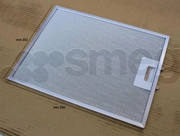 Filtre � graisse m�tal - Smeg r�f. 073410729 (pi�ce d\'origine)