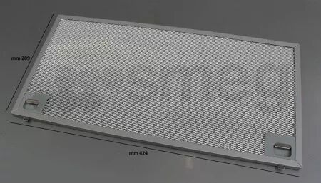 Filtre &agrave; graisse m&eacute;tal - Smeg r&eacute;f. 073410733 (pi&egrave;ce d\'origine)