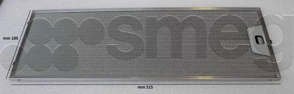 Filtre � graisse m�tal - Smeg r�f. 073410795 (pi�ce d\'origine)
