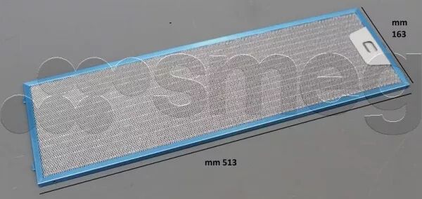 Filtre � graisse m�tal - Smeg r�f. 073410796 (pi�ce d\'origine)