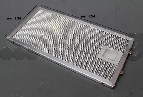 Filtre � graisse m�tal - Smeg r�f. 073410886 (pi�ce d\'origine)