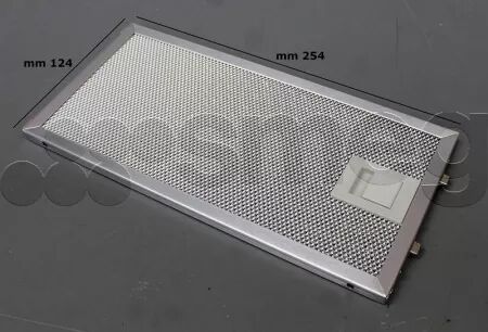 Filtre &agrave; graisse m&eacute;tal - Smeg r&eacute;f. 073410886 (pi&egrave;ce d\'origine)