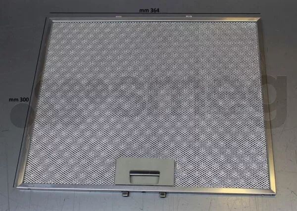 Filtre � graisse m�tal - Smeg r�f. 075412739 (pi�ce d\'origine)