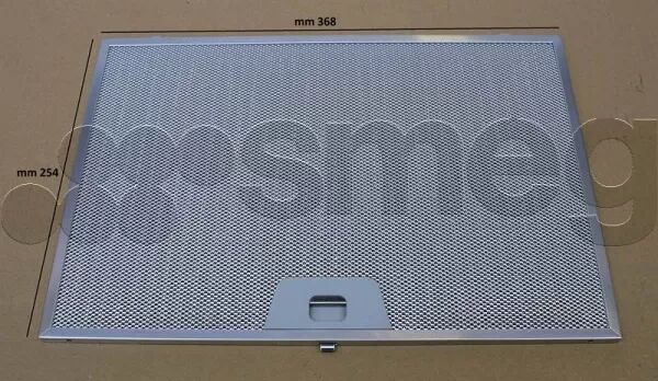 Filtre � graisse m�tal - Smeg r�f. 693410739 (pi�ce d\'origine)